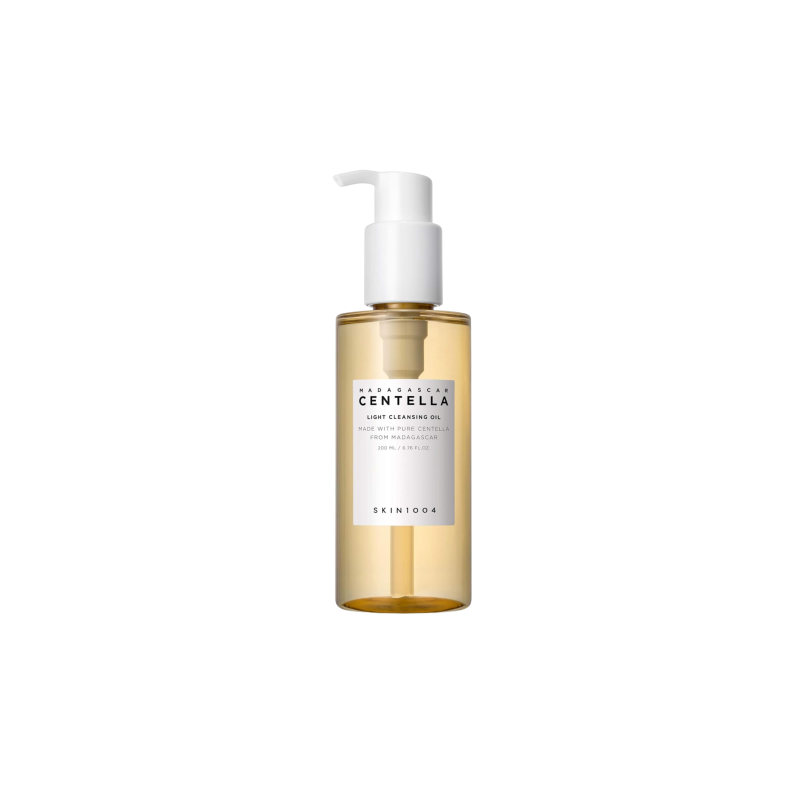 SKIN1004 Madagascar Centella Light Cleansing Oil 200ml | Gentle Duble Oil Cleanser for Face