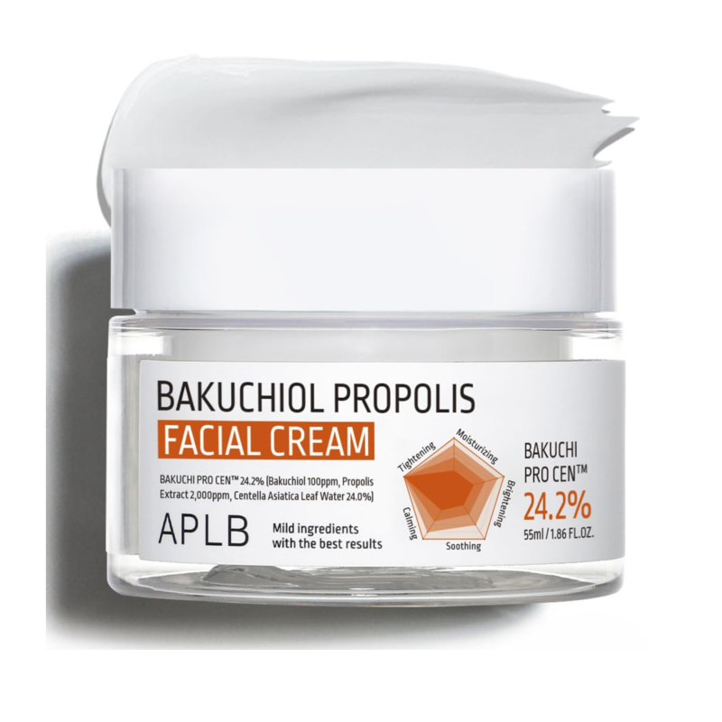APLB Bakuchiol Propolis Facial Cream 55ml | Gentle and improve skin texture